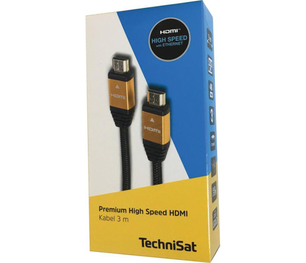 TechniSat KABEL HDMI 2.0 Technisat Premium High Speed 3 m # - 1460803 - zdjęcie 2